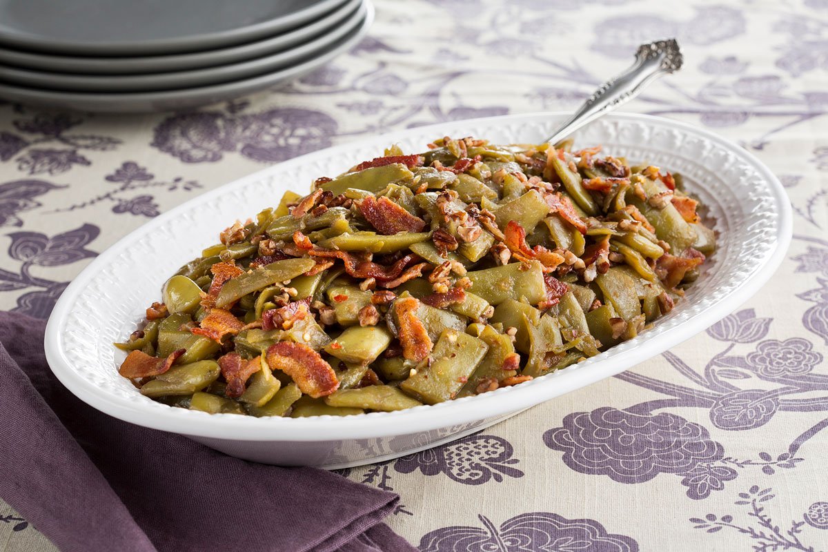 Bacon Brown Sugar Green Beans