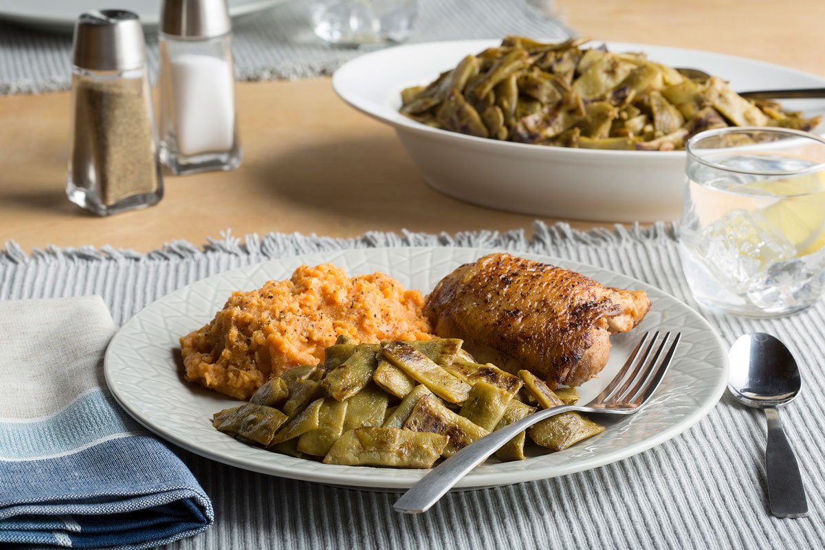 Simple Pan-Fried Green Beans