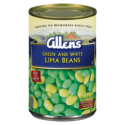 Green And White Lima Beans