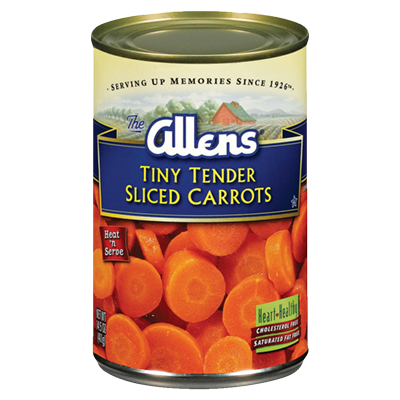 Tiny Tender Sliced Carrots