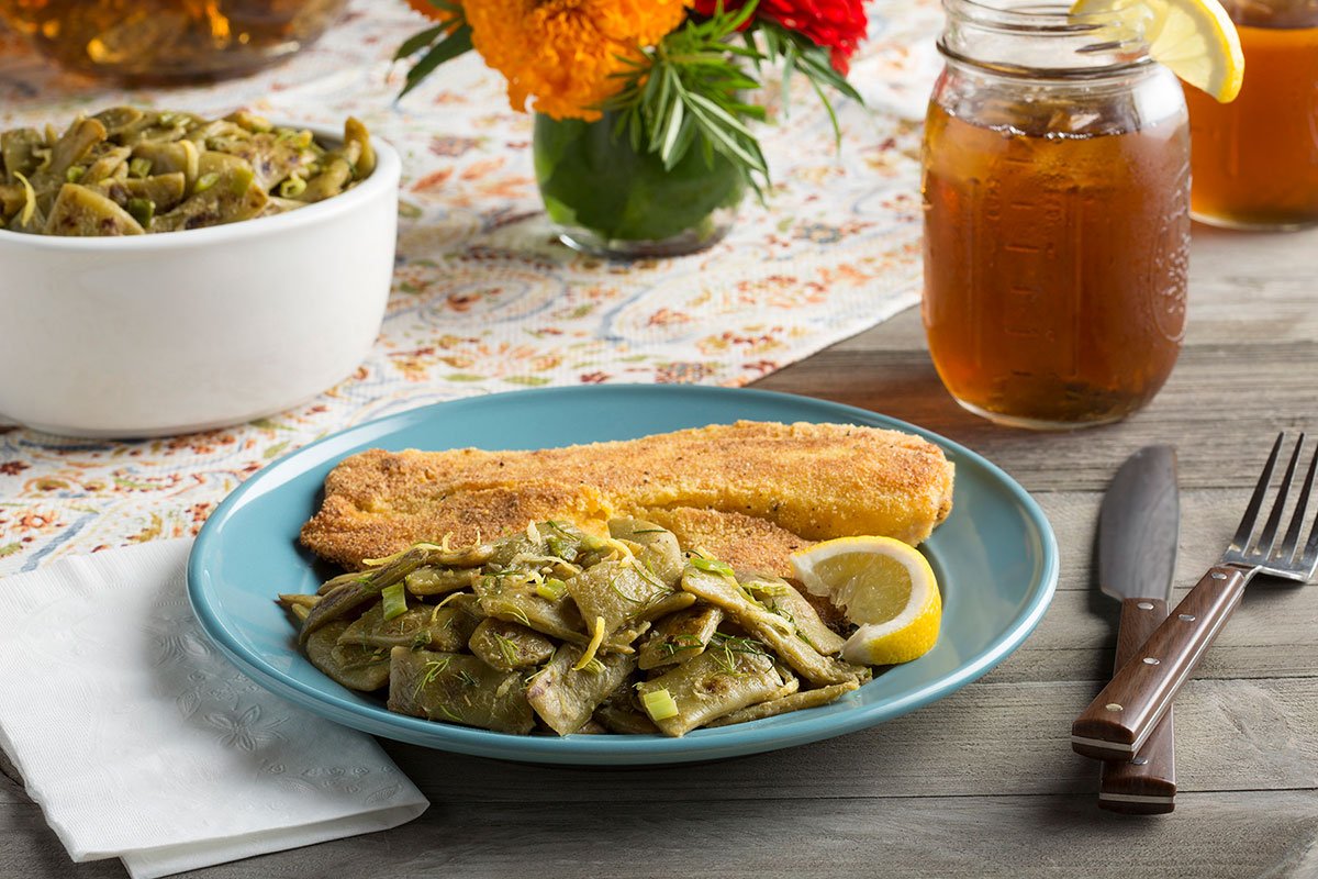 Lemon Dilly Beans 2 Ways
